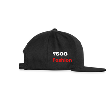 Load image into Gallery viewer, TRI01 Snapback Baseball Cap - black