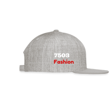 Load image into Gallery viewer, TRI01 Snapback Baseball Cap - heather gray