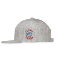 Load image into Gallery viewer, TRI01 Snapback Baseball Cap - heather gray