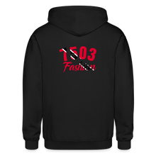 Load image into Gallery viewer, TRi-01 Men Zip Hoodie - black