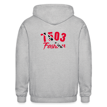 Load image into Gallery viewer, TRi-01 Men Zip Hoodie - heather gray