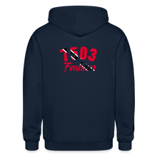 Load image into Gallery viewer, TRi-01 Men Zip Hoodie - navy