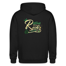 Load image into Gallery viewer, Retire Rich Club Zip Hoodie - black