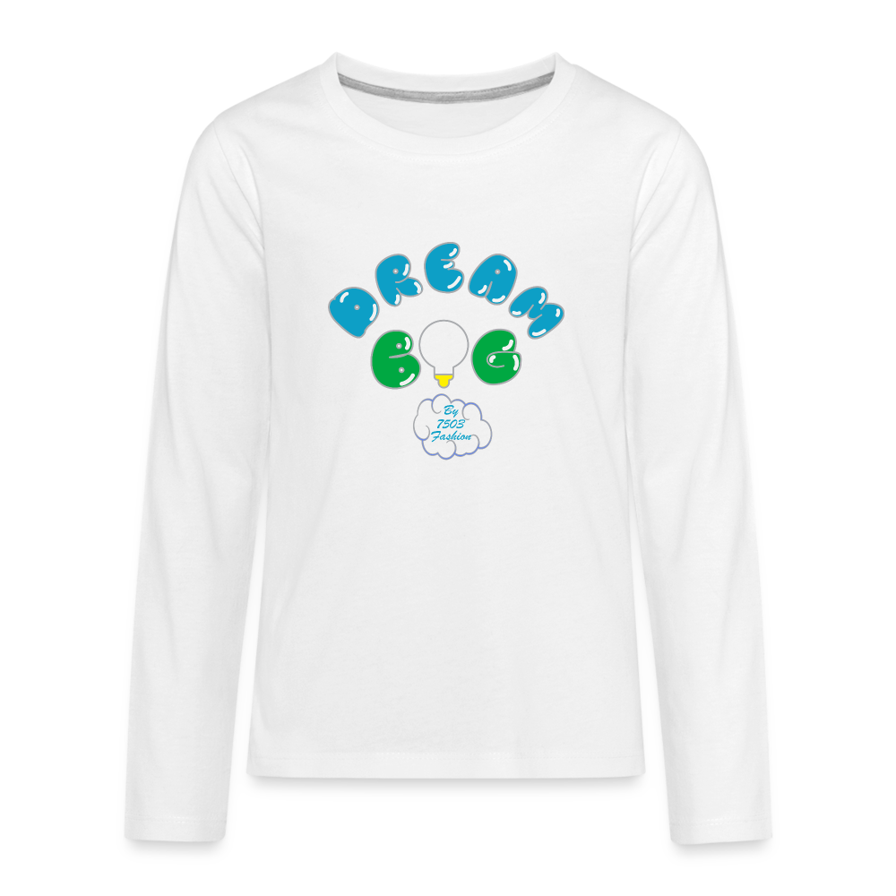 DB-01 Kids Long Sleeve - white