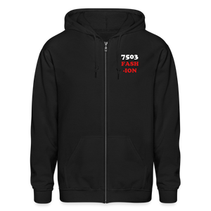 TRi-01 Men Zip Hoodie - black