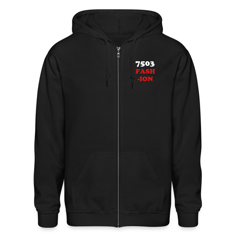 TRi-01 Men Zip Hoodie - black