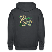 Load image into Gallery viewer, Retire Rich Club Zip Hoodie - deep heather
